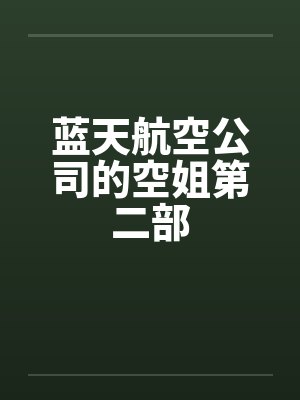 蓝天航空公司的空姐第二部by佚名封面