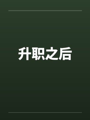 升职之后封面