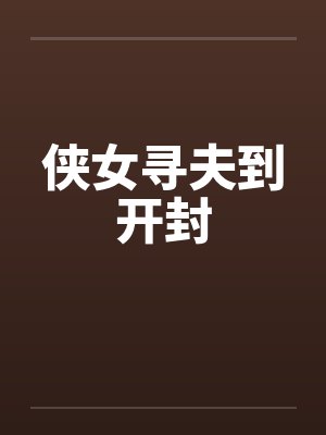 侠女寻夫到开封by佚名封面