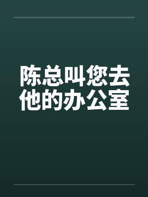 陈总陈总封面