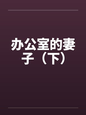 办公室的妻子（下）封面