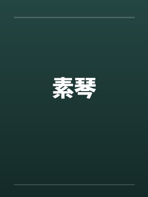 素琴by佚名封面