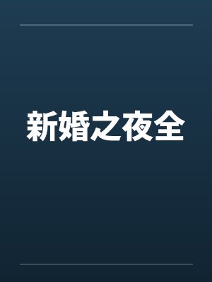 新婚之夜全封面