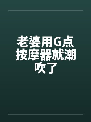 老婆用G点按摩器就潮吹了笔趣阁无弹窗封面