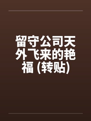 留守公司天外飞来的艳福 (转贴)by佚名笔趣阁无弹窗封面