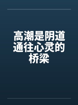 高潮是阴道通往心灵的桥梁笔趣阁无弹窗封面