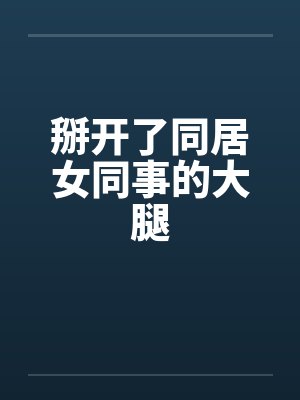 掰开了同居女同事的大腿封面