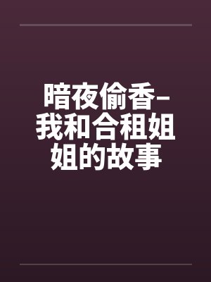 暗夜偷香–我和合租姐姐的故事by佚名封面