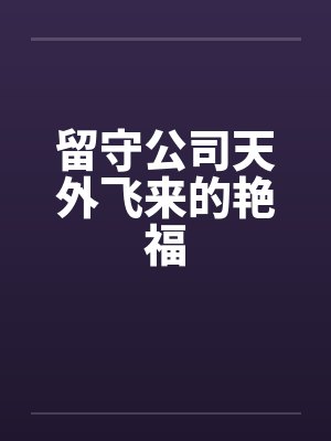 留守公司天外飞来的艳福封面