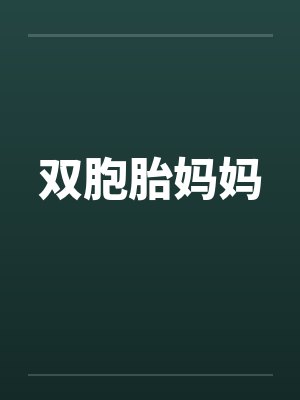 双胞胎妈妈笔趣阁无弹窗封面