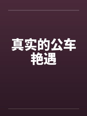 真实的公车艳遇笔趣阁无弹窗封面