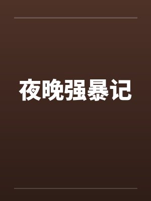 夜晚强暴记封面