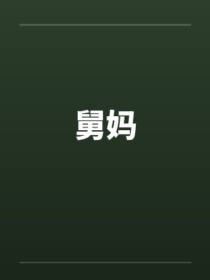 舅妈笔趣阁无弹窗封面