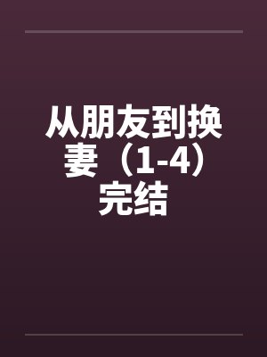 从朋友到换妻（1-4）完结笔趣阁无弹窗封面
