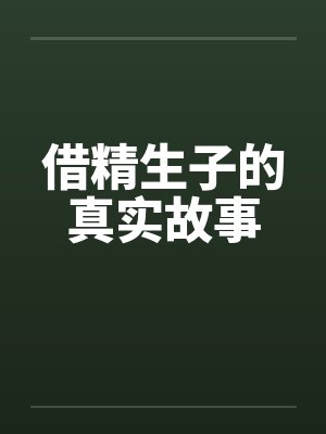 借精生子的真实故事by佚名封面