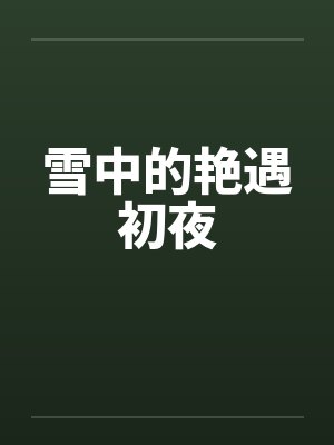 雪中的艳遇初夜by佚名笔趣阁无弹窗封面