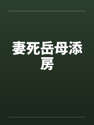 妻死岳母添房封面