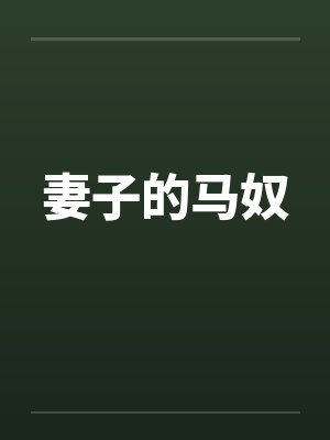 妻子的马奴封面