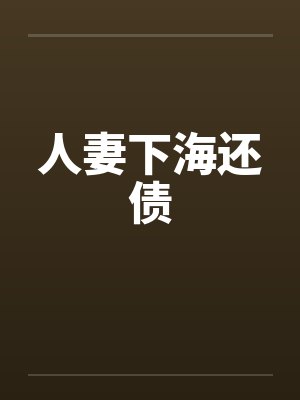 人妻下海还债笔趣阁无弹窗封面