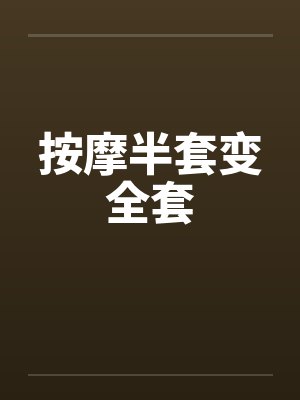 按摩半套变全套笔趣阁无弹窗封面
