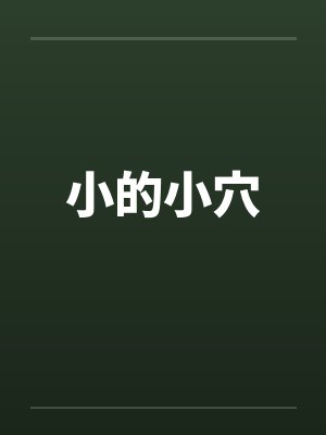 小的小穴封面