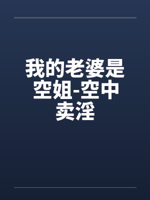 我的老婆是空姐-空中卖淫by佚名封面