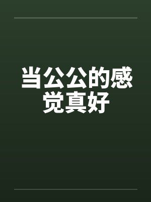 当公公的感觉真好by佚名封面