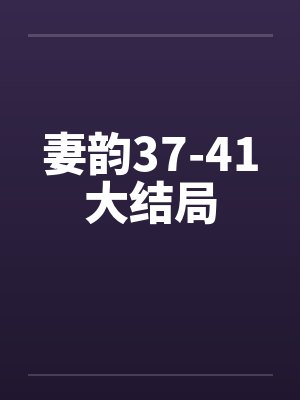 妻韵37-41大结局by佚名封面