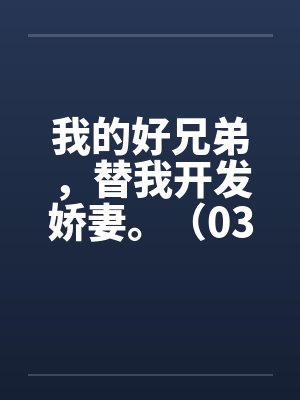 我的好兄弟替我浩源封面