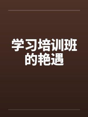 学习培训班的艳遇笔趣阁无弹窗封面