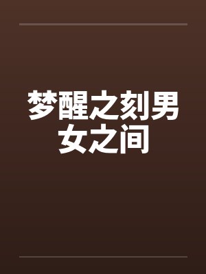梦醒之刻男女之间封面