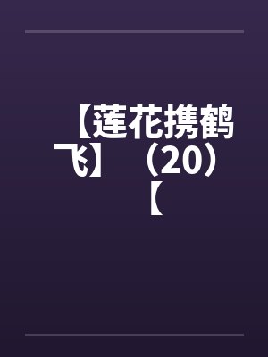 【莲花携鹤飞】（20）【笔趣阁无弹窗封面