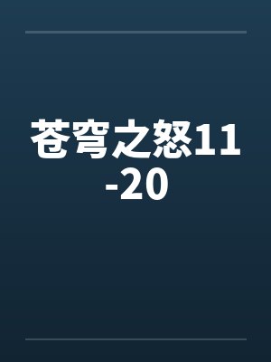 苍穹之怒11-20by佚名封面