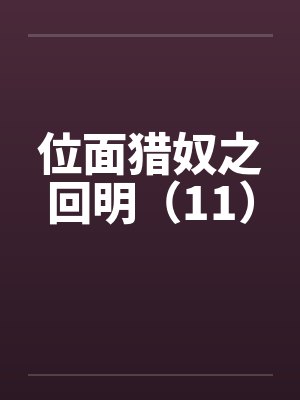 位面猎奴之回明（11）封面