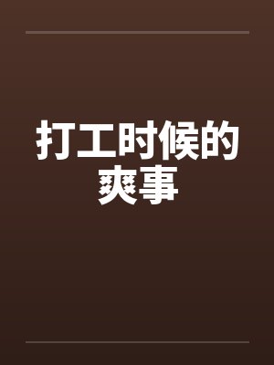 打工时候的爽事笔趣阁无弹窗封面