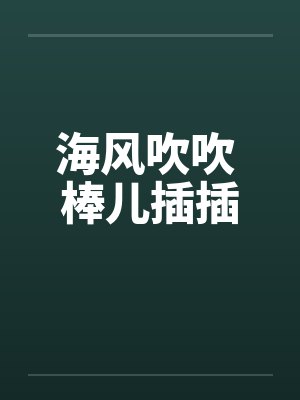 海风吹吹 棒儿插插笔趣阁无弹窗封面