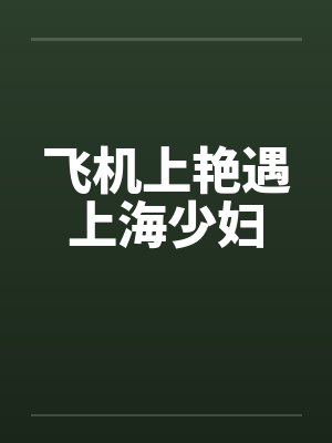 飞机上艳遇上海少妇封面