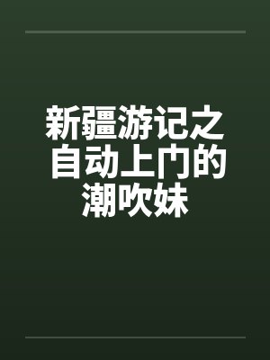 新疆游记之自动上门的潮吹妹by佚名封面